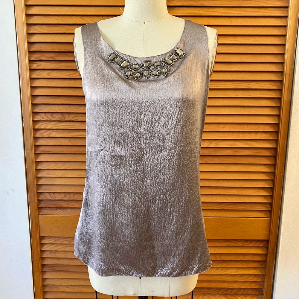 Ann Taylor Embellished Blouse